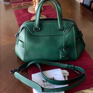 🎁SOLID🎁Coach Ace Green Glove Tanned Leather